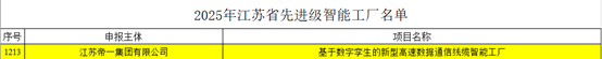 江苏emc易贝集团：智能制造与数字化转型再传喜报，连获江苏省先升级智能工厂、江苏省智能制造车间和五星级上云企业认定(图2)